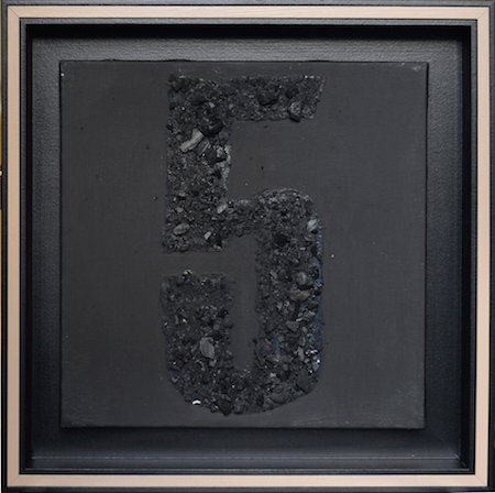4. Fibonacci first series black on black 5